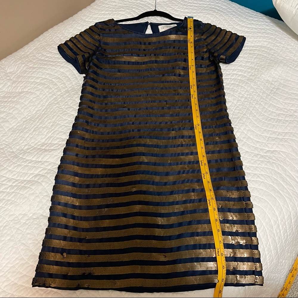 NEW with tags FRENCH CONNECTION LIMITED EDITION MATTE SEQUIN TUNIC DRESS - Picture 5 of 7